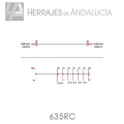 Clavo brad 6/35 (caja 6,5 millares )