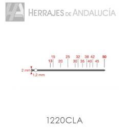 Clavos brad ax 12/20 (caja 5 millares )