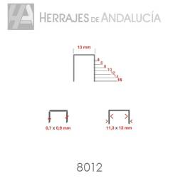 Grapas 80/12 (caja 5 millares )