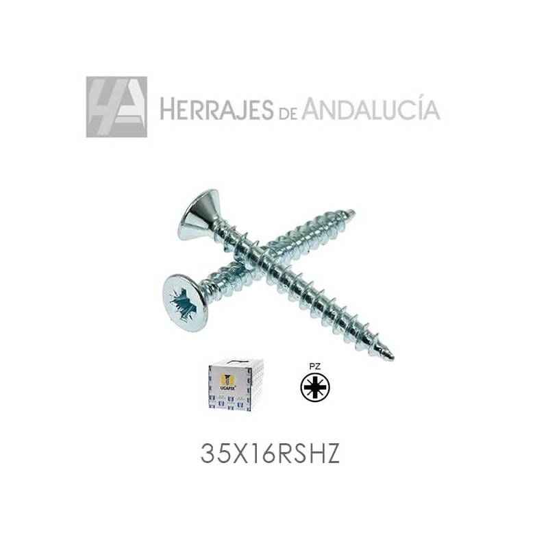 Comprar Caja tornillos cabeza plana 3,5X16 SPAX, precio de oferta