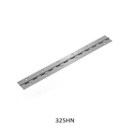 BISAGRA PIANO..32MM TIRA DE 5M EN HIERRO NIQUELADO COLOR NÍQUEL