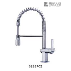 Grifo teka monomando caÑo giratorio y flexible cromado my compact 45,6cm