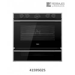 Horno elÉctrico teka inox hl 4515  wish cristal negro 60cm