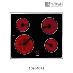 Cocina vitrocerÁmica b de acero inoxidable  marca teka