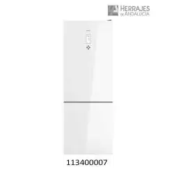 FrigorÍfico teka rbf 78620 gbk cristal blanco 201cm