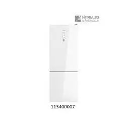 FrigorÍfico teka rbf 78620 gbk cristal blanco 201cm