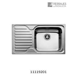 Fregadero classic max 1c 1e acero inoxidable marca teka
