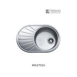 Fregadero encastrado  modelo dr 77 1c 1e marca teka