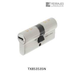 Cilindro de alta seguridad Tesa 30 40 gana TX80 latón TX853040l