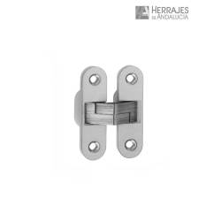 Bisagra oculta  reversible para puertas  inox
