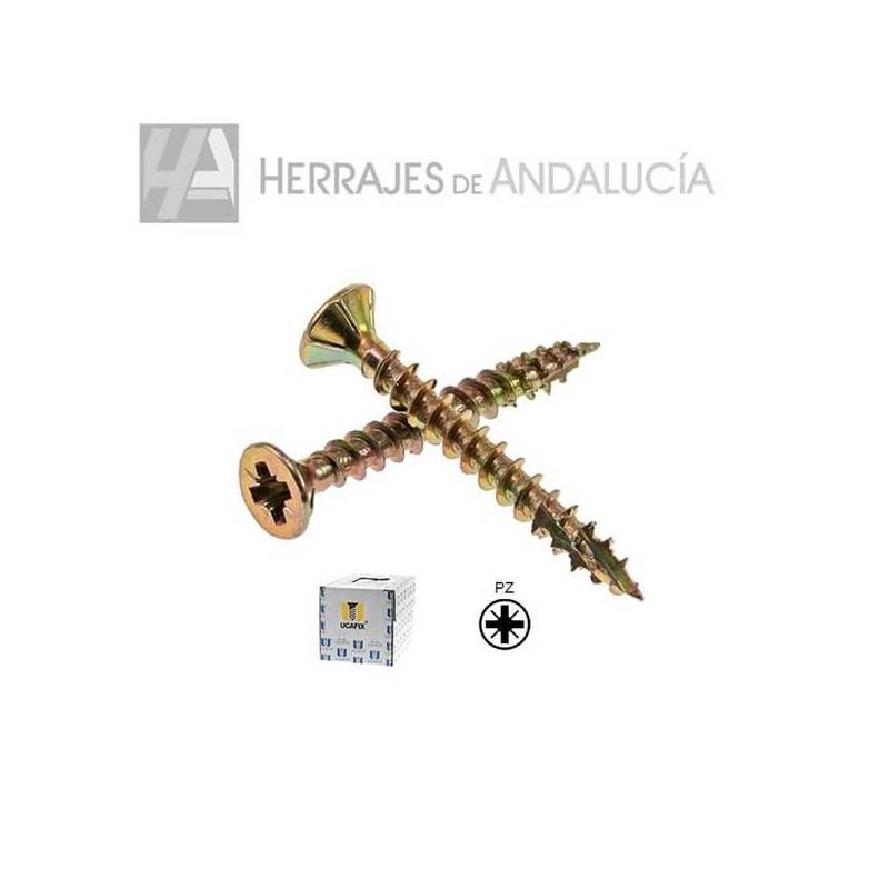 Tornillo RS-FIX 3x30 Bicromatado | Herrajes de Andalucía