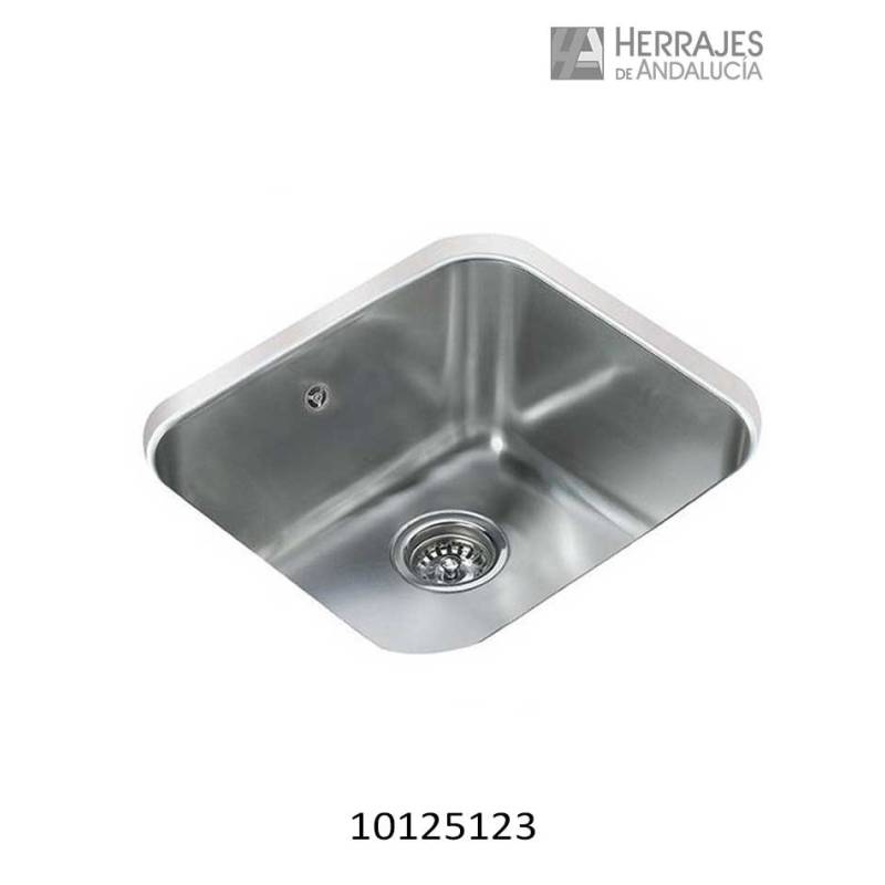 Fregadero Bajo Encimera Acero Inoxidable 47,9x42,9 cm | Herrajes de Andalucía