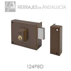 Cerradura dcha 124/hp/8