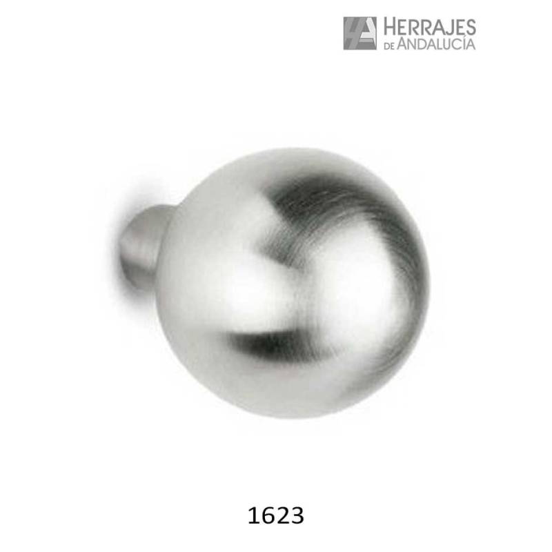 Pomo de mueble bola Ø30 acero inoxidable | Herrajes de Andalucía