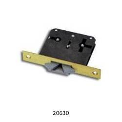Cerradura Mueble 206 latón 30mm | Herrajes de Andalucía