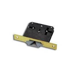 Cerradura de embutir Mueble 206 acabado Oro 35mm | Herrajes de Andalucía