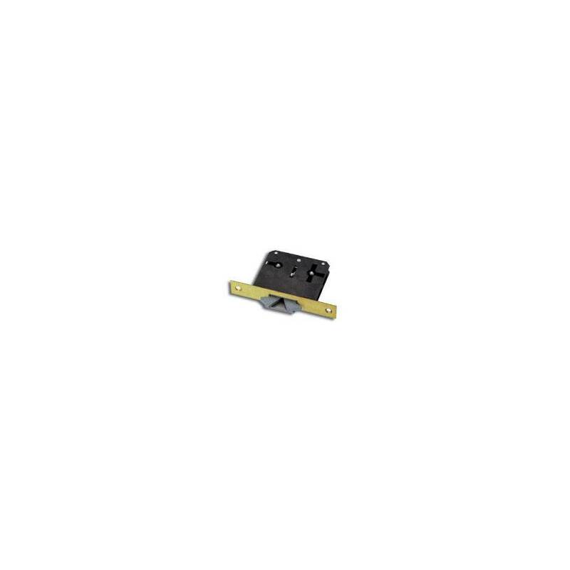 Cerradura de embutir Mueble 206 acabado Oro 35mm | Herrajes de Andalucía