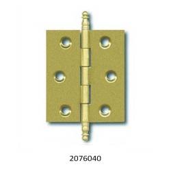 Bisagra fija 207 60x40mm dorada – Herrajes de Andalucía