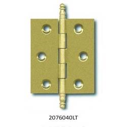 Bisagra fija modelo 207 dorada 60x40mm – Herrajes de Andalucía