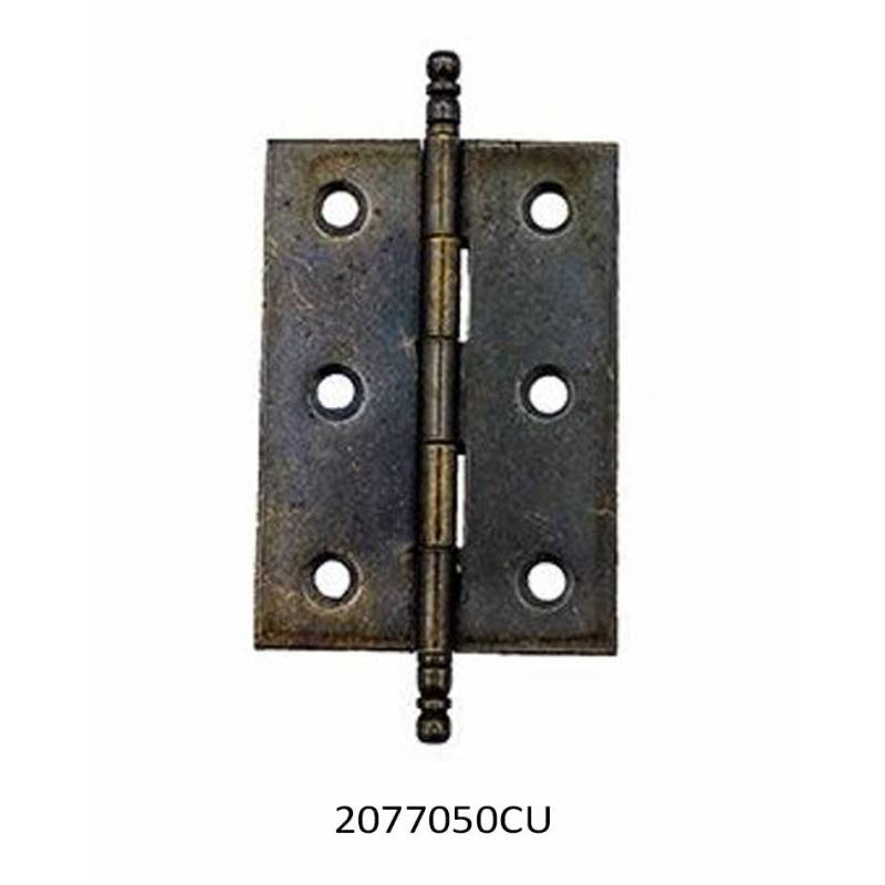 Bisagra Mueble 207 70x50mm cuero | Herrajes de Andalucía