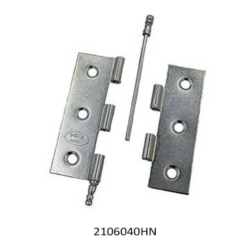Bisagra Desmontable Níquel 60x40 mm | Herrajes de Andalucía