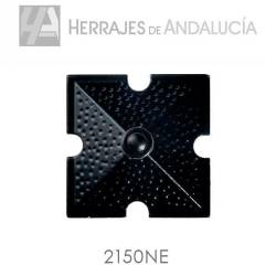 Clavo cuadrado de 50x50mm en forja negra