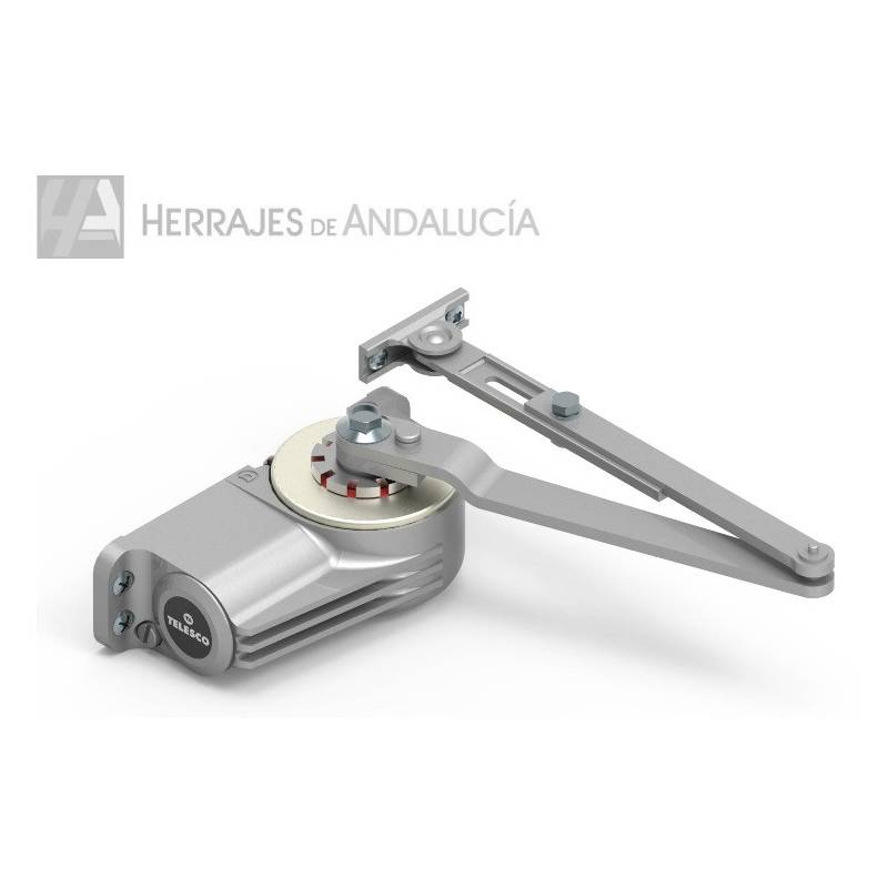 Cierrapuertas Telesco Classic 50 con retenedor | Herrajes de Andalucía