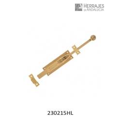 Pasador 2302/150 hierro latonado 150mm