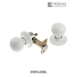 Pomo bola blanco Tesa 3905 | Herrajes de Andalucía