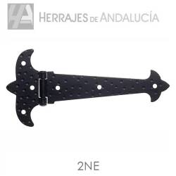 Bisagra negra forma de t 120 nº2