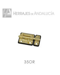 Cerrojo horizontal a-600 oro 35 mm