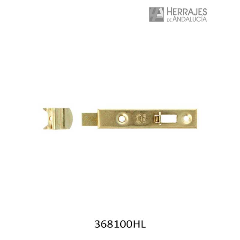 Pasador 368 100mm latonado barnizado | Herrajes de Andalucía