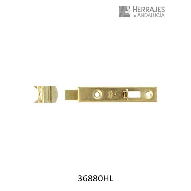 Pasador 368 80mm latonado barnizado | Herrajes de Andalucía