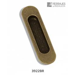 Asa para puertas correderas bronce rústico 110x36mm-Herrajes de Andalucía