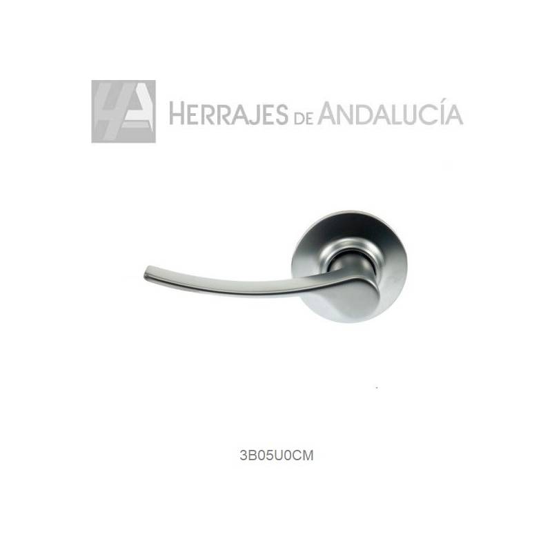 Cerradura entrada manilla sustitución pomos TESA ASSA ABLOY serie Barcelona  mod. 3B00