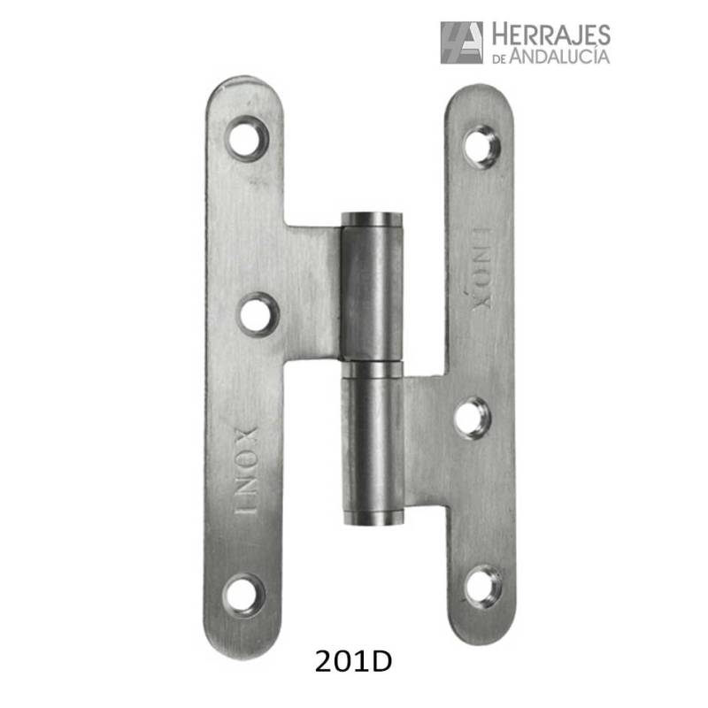 Pernio Modelo 305 sin remate derecha Inoxidable | Herrajes de Andalucía