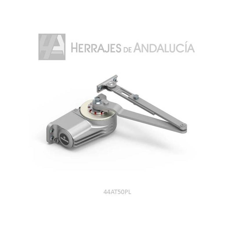 Cierrapuertas Telesco AT-50 con retenedor | Herrajes de Andalucía