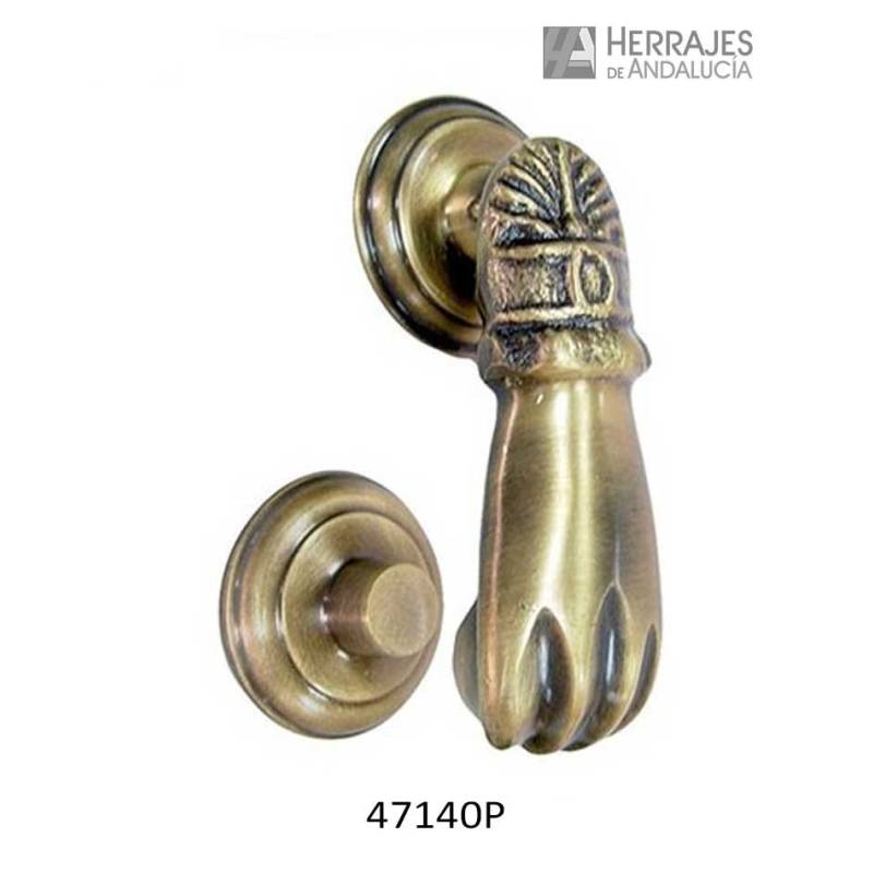 Mano de Fátima 140mm Latón | Herrajes de Andalucía