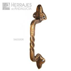 Manillón flor de lis 300 mm | Herrajes de Andalucía