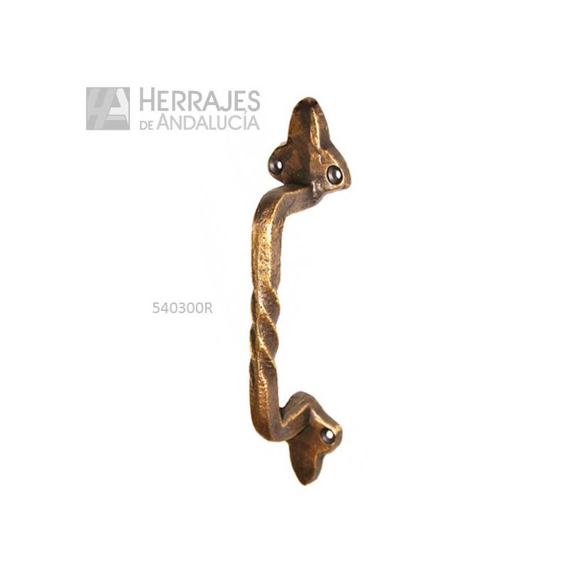 Manillón flor de lis 300 mm | Herrajes de Andalucía