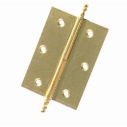 Bisagra 541 Derecha Hierro Latonado 80mm | Herrajes de Andalucía