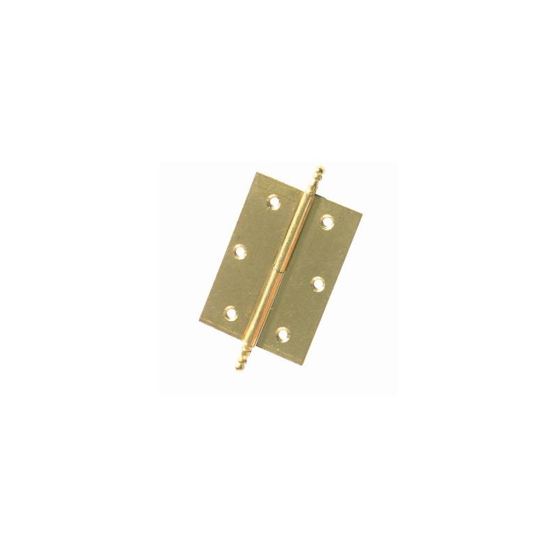Bisagra 541 Derecha Hierro Latonado 80mm | Herrajes de Andalucía