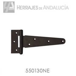 Bisagra con forma de t negro 550/130