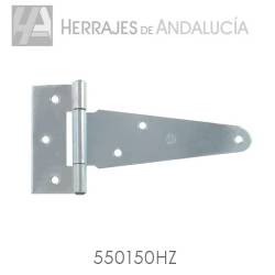 BISAGRA FORMA T ZINCADA MODELO 550/150