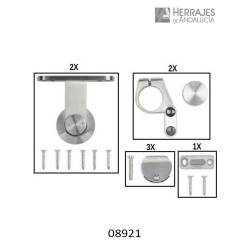 Kit puertas correderas madera 80kg | Herrajes de Andalucía