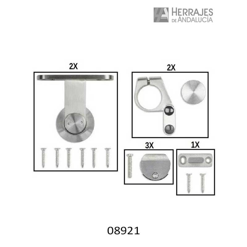 Kit puertas correderas madera 80kg | Herrajes de Andalucía
