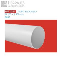 Tubo redondo 100  605 tuboplast (metro)