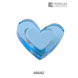 POMO JUVENIL CORAZÓN AZUL.....