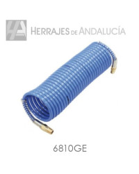 Goma espiral 6x8x10 mts 1/4 azul 