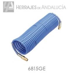 GOMA ESPIRAL 6X8X15 MTS. 1/4 AZUL